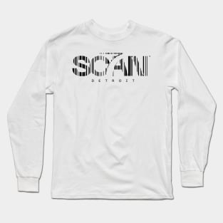 Scan 7 -  Typo - black Long Sleeve T-Shirt
